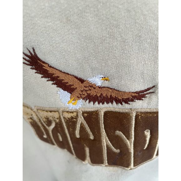 Dawson city Yukon vintage embroidered sweater - Picture 2 of 4